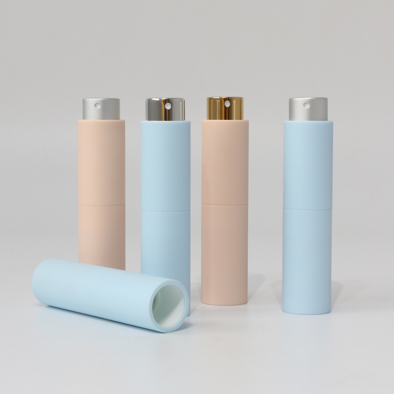 定制空的彩色旋轉香水瓶 旅行分裝噴霧瓶 香水體驗裝瓶